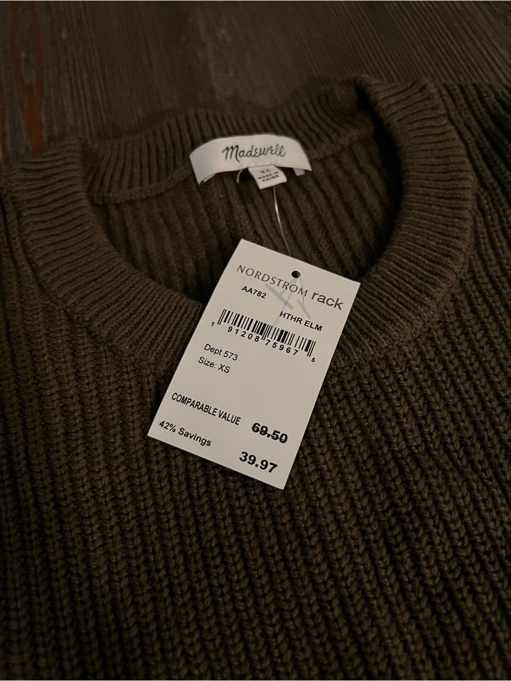Madewell chunky sweater - Picture 4 of 4
